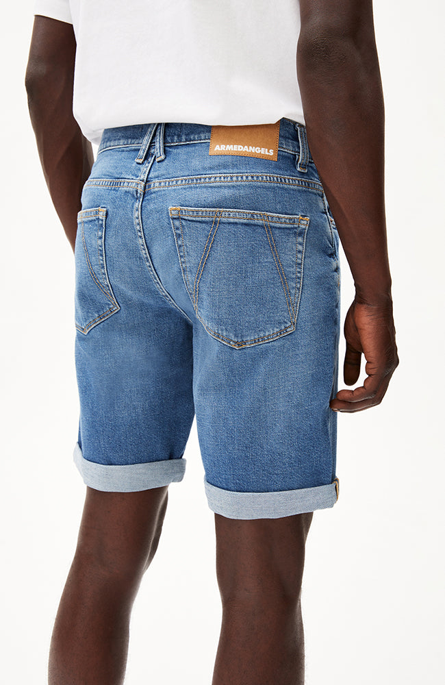 ARMEDANGELS Naailo Jeans Shorts Indigo Groove aus Bio-Baumwolle Herren | Sophie Stone