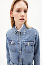 ARMEDANGELS Blusonaa Jeansjacke blau aus Bio-Baumwolle | Sophie Stone