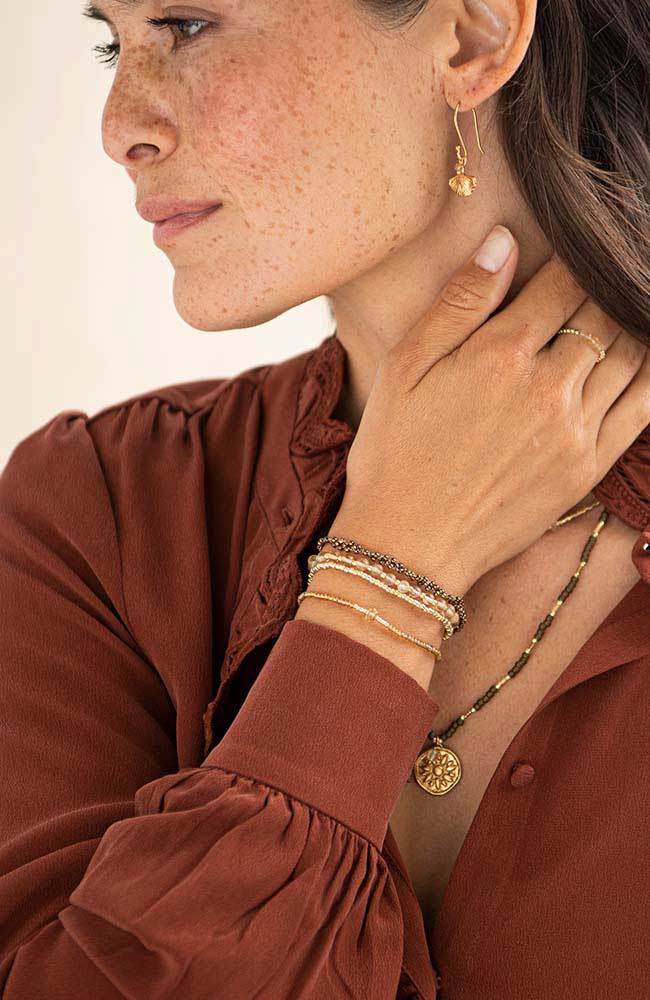 Eine schöne Geschichte wissen Citrin Gold Armband aus Messing Material | Sophie Stone