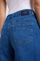 Lanius Marlene Jeans mit hoher Taille mittelblau | Sophie Stone