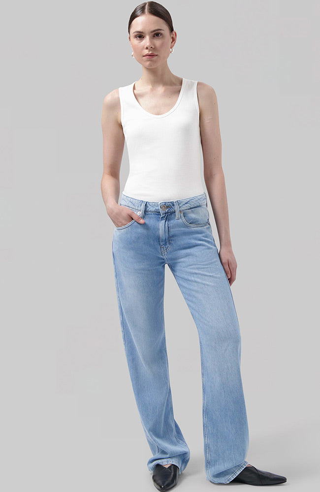 MUD Jeans Loose Jamie Flow Jeans Stone Vintage aus nachhaltiger Baumwolle Damen | Sophie Stone