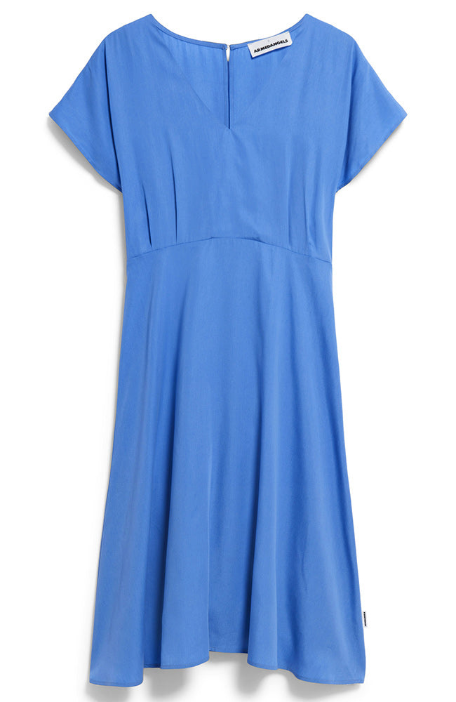 ARMEDANGELS Aalbine Kleid blau bloom TENCEL Damen | Sophie Stone