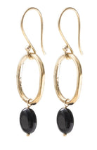 A Beautiful Story Anmutige Ohrringe Black Onyx gold | Sophie Stone 