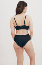 Organic Basics Naked Rib Bralette schwarz | Sophie Stone