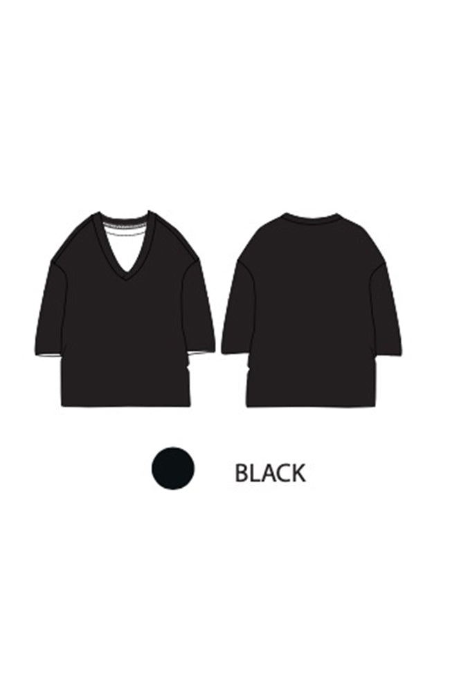 NEU OPTIMIST Pettirosso T-Shirt schwarz aus Bio-Baumwolle Frauen | Sophie Stone