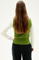 Thinking MU Parrot grüne Ingwer-Strickjacke | Sophie Stone