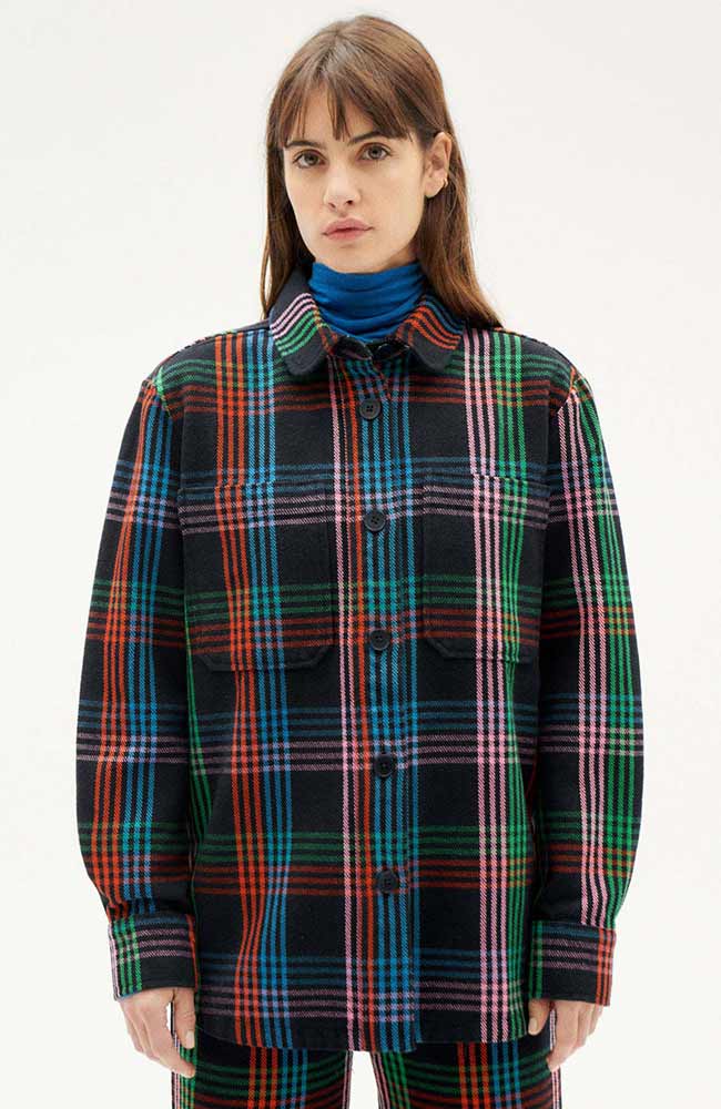 Thinking MU Color Blanket Norita Jacket van biologisch katoen | Sophie Stone