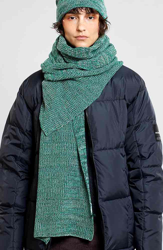 Engagierter Norrfors-Schal in Grün aus Bio-Baumwolle | Sophie Stone