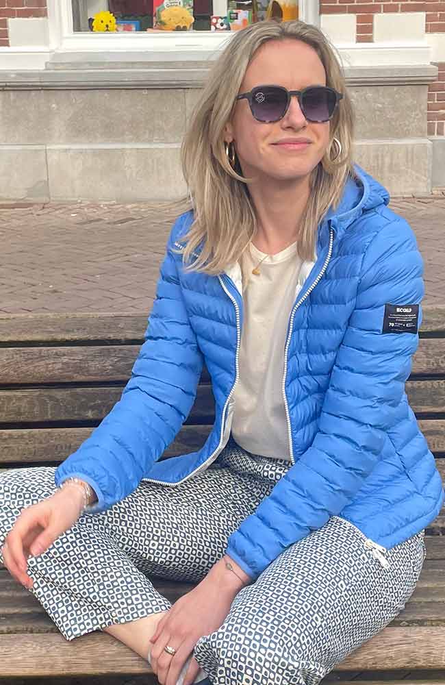 Ecoalf Atlantic Jacke Blau 100% recyceltes Polyester | Sophie Stone