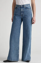 MUD jeans Sara High Loose Stone Vintage dames | Sophie Stone