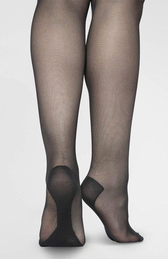 Schwedische Strümpfe | Carla Cotton Sole Strumpfhose 30 Denier | Sophie Stone