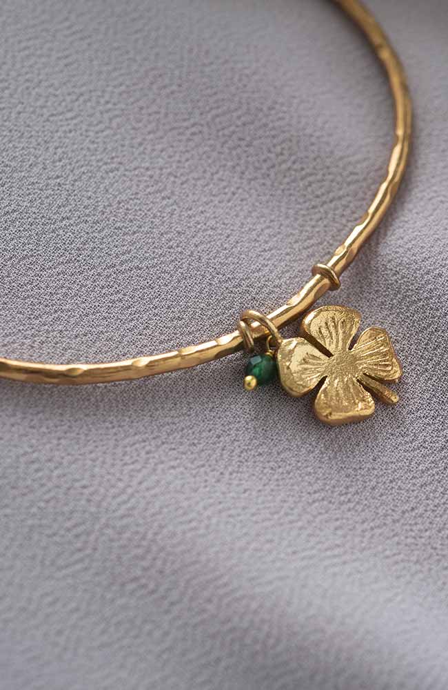 A Beautiful Story Memory Aventurin Gold Armband | Sophie Stone