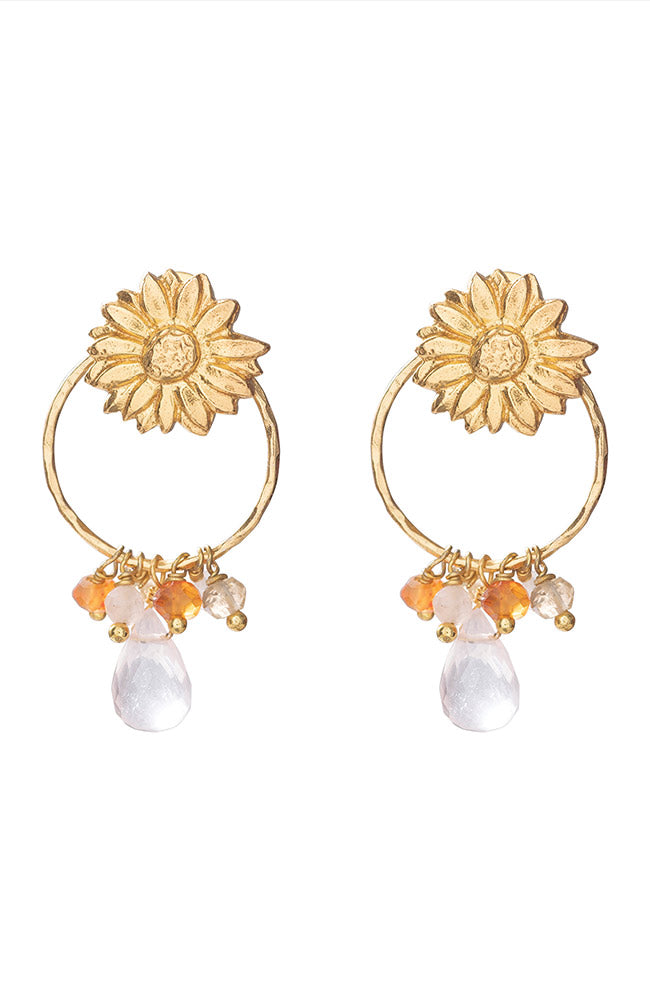 A Beautiful Story Euphoria Gold-Ohrringe | Sophie Stone