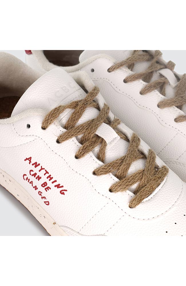ACBC Sneaker Evergreen weiß rot strapazierfähige Schuhe | Sophie Stone