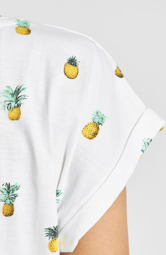 Dedicated Visby Ananas weißes Hemd | Sophie Stone 