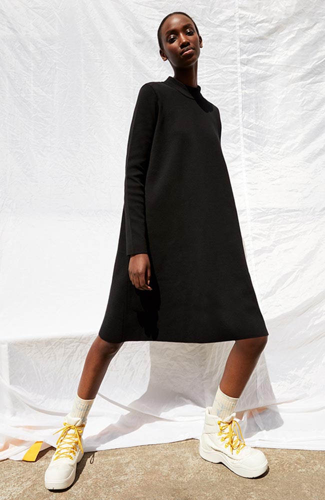 ARMEDANGELS Friadaa Kleid schwarz Bio-Baumwolle | Sophie Stone