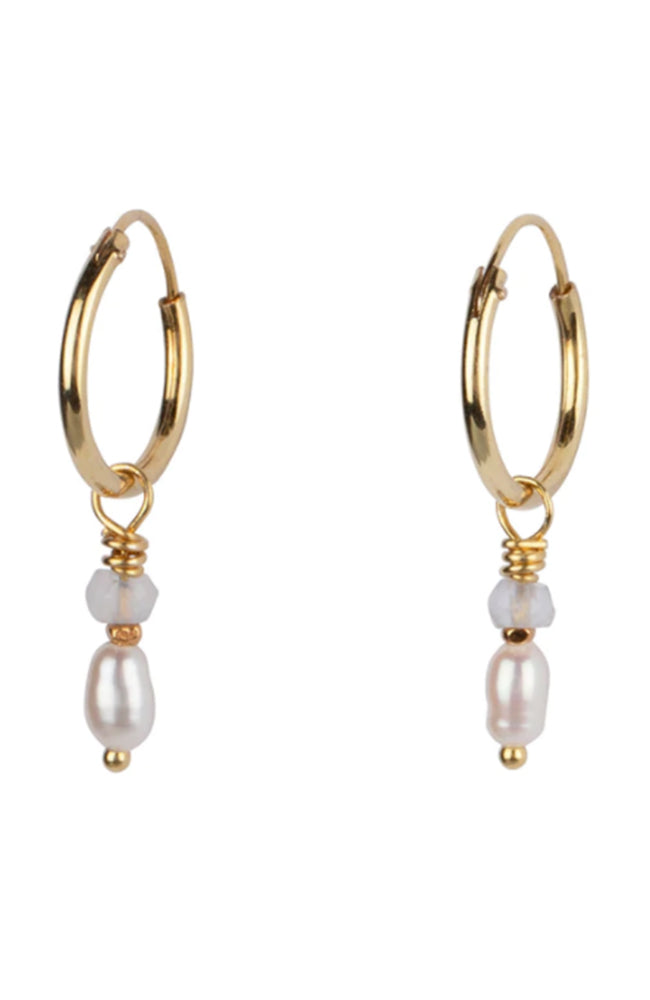 Jules Bean Montpellier Chalcedoon GV-Ohrringe | Sophie Stone