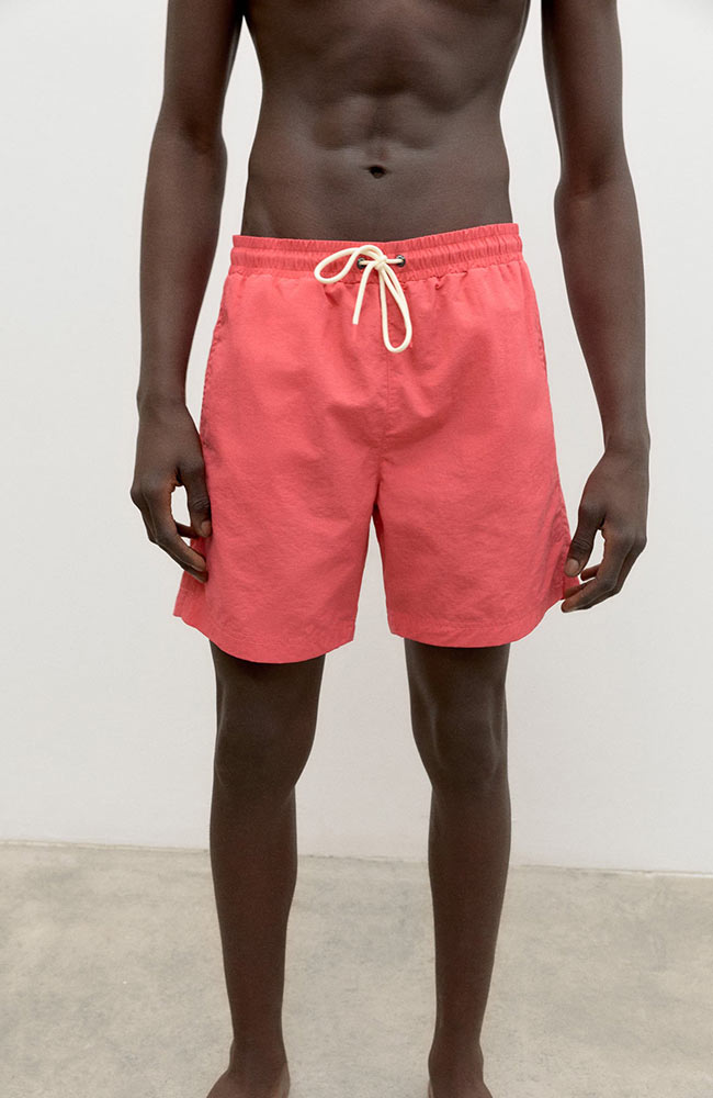 Ecoalf Fiyi Solid Badeanzug rosa aus 100% recyceltem Nylon | Sophie Stone 