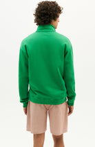 Challenger Sweatshirt grün THINKING MU | Sophie Stone