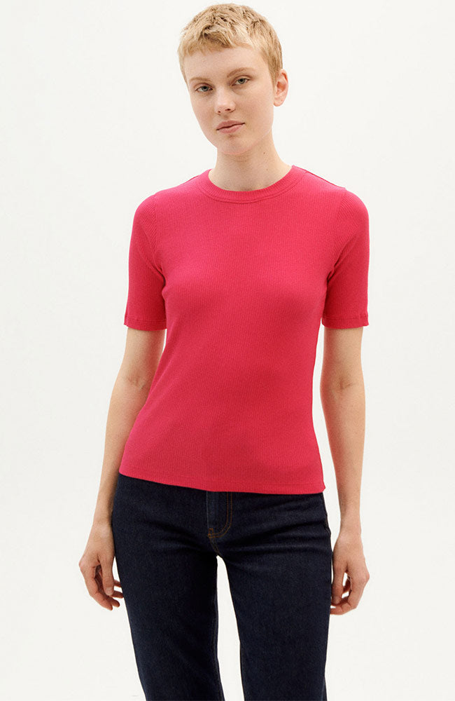 Thinking MU Fuchsia Dakota Top aus Bio-Baumwolle | Sophie Stone